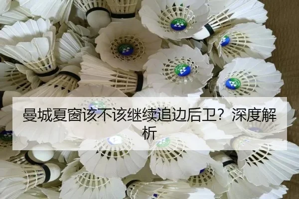 曼城夏窗该不该继续追边后卫？深度解析